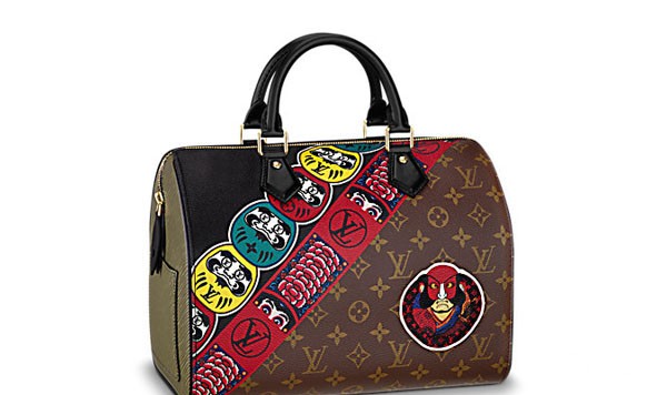 日式风格speedy LV枕头包