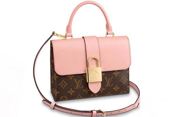 二手LVLOCKY BB 老花拼接色单肩手提包 二手LVLOCKY BB 老花拼接色单肩手提包