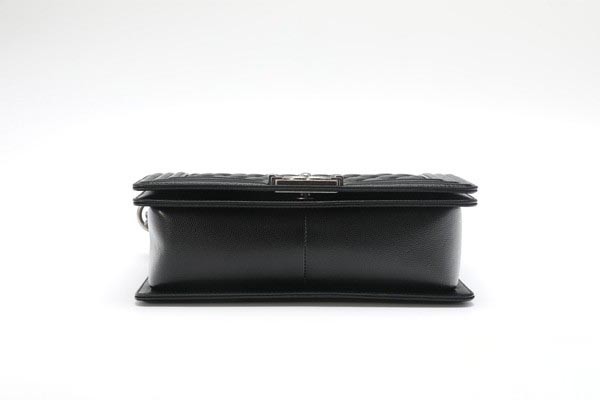 99新香奈儿女包 Chanel Leboy单肩斜挎包底面图