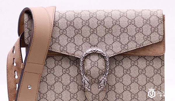 二手古驰卡其酒神单肩包 二手古驰卡其酒神单肩包