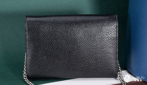 二手古驰Dionysus酒神单肩链条包背面