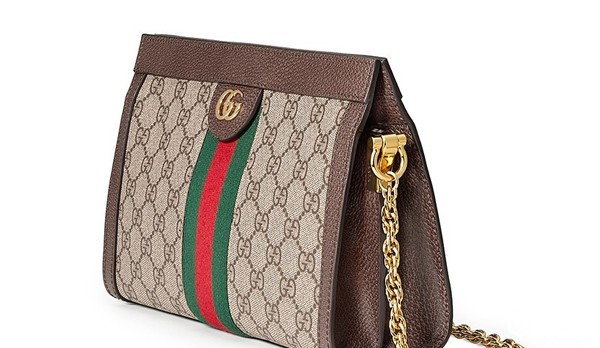 99新GUCCI古驰女包ophidia小号单肩包侧面图