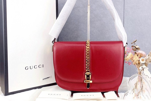 99新古驰Sylvie1969系列单肩包正面图