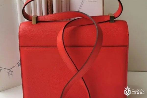 爱马仕Verrou23番茄红款式单肩包实拍