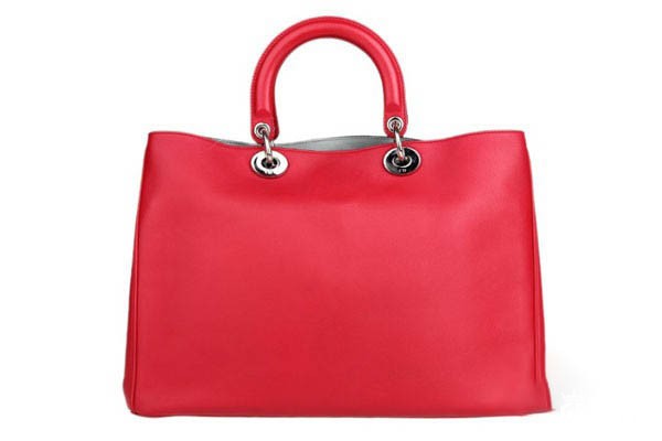 迪奥牛皮两用包包背部外观展示