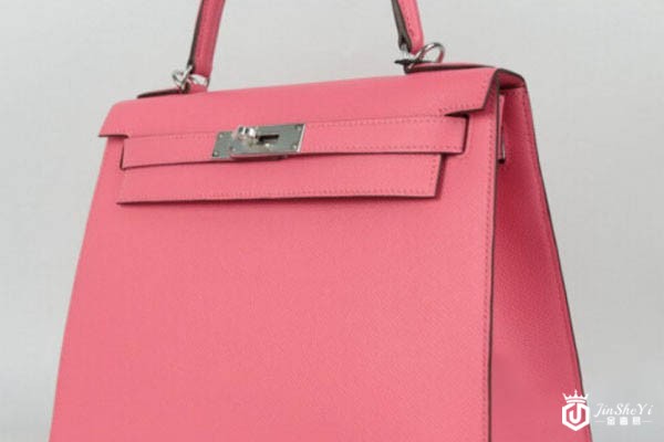 爱马仕KELLY25粉色牛皮包包实拍