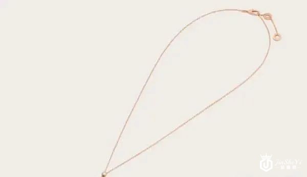 宝格丽18k玫瑰金项链回收