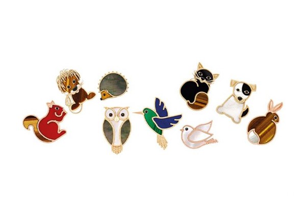 梵克雅宝小动物胸针撩起你的童心，珠宝首饰回收可找金奢易网