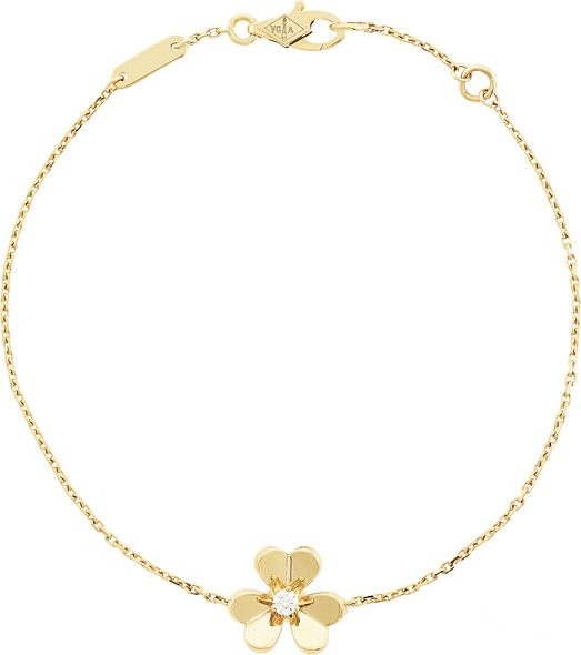 Frivole黄色K金钻石手链