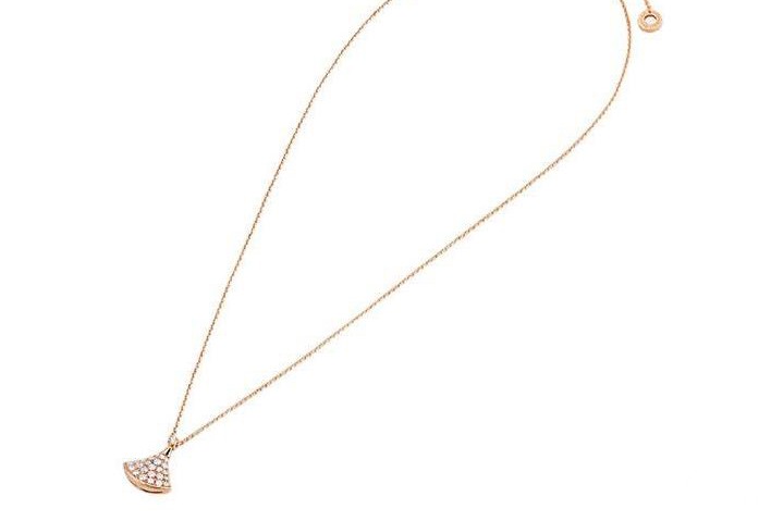 老凤祥18k金钻石项链回收-金奢易网