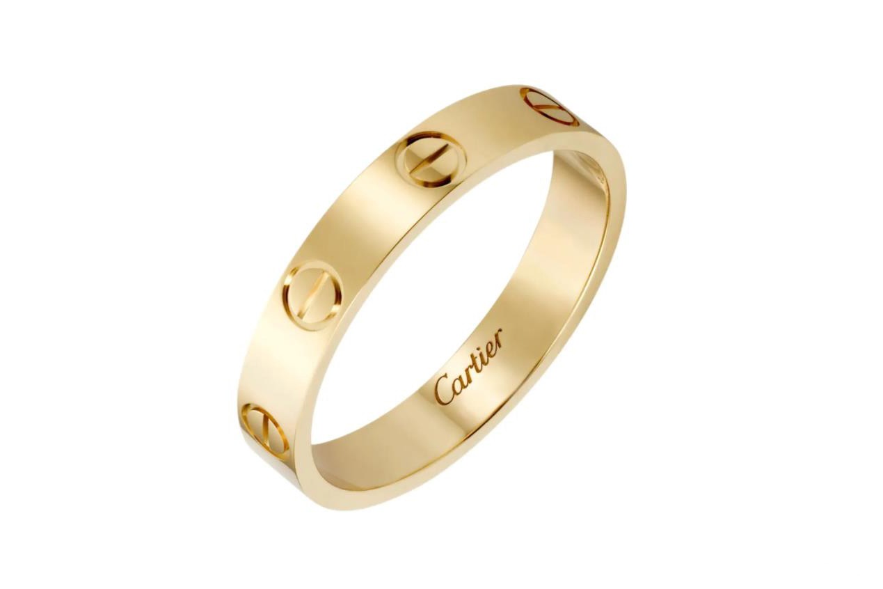 卡地亚18k玫瑰金戒指回收价-金奢易网