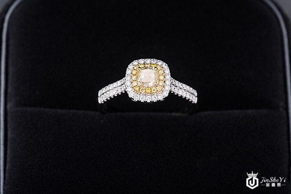 周大生18k金钻石戒指回收,上海钻石戒指回收公司