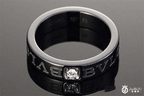 宝格丽黑陶瓷钻戒回收