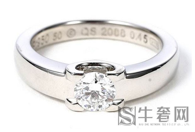 品牌钻石卡地亚钻戒回收的价格?