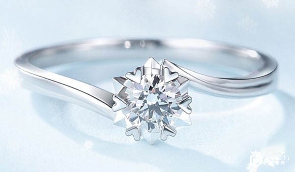 DR30分雪花求婚钻戒