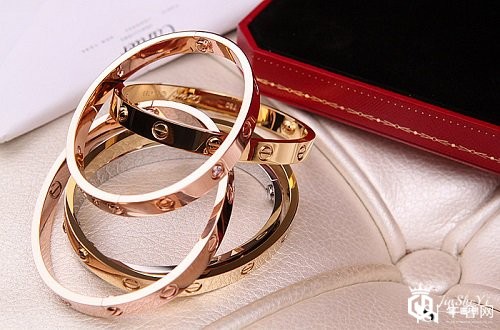 卡地亚18k玫瑰金手链回收