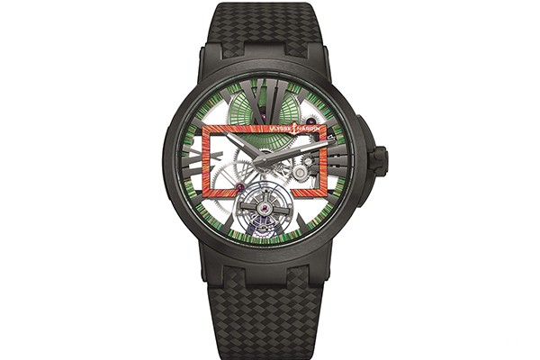 雅典新款经理人系列Executive Skeleton Tourbillon Hyperspace手表