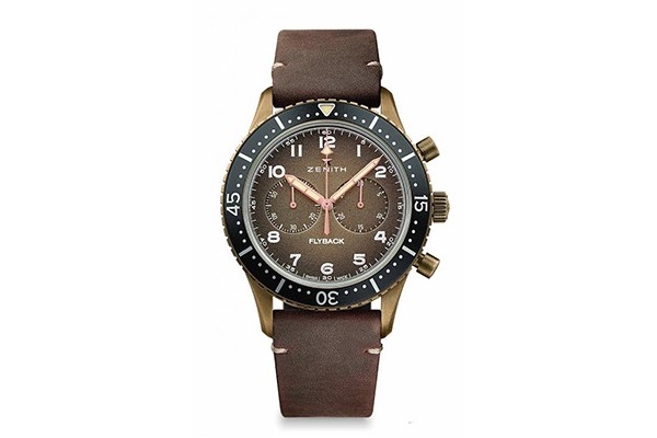 真力时新款Pilot TIPO CP-2 Flyback飞返计时手表