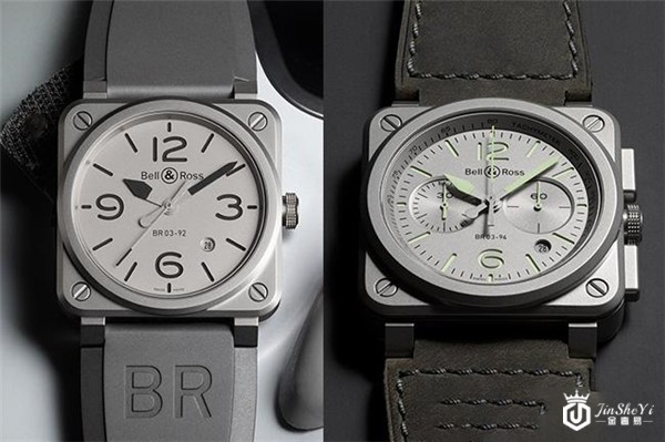 BELL&ROSS BR03-92 Horoblack日历表／BR03-94 Horolum计时码表
