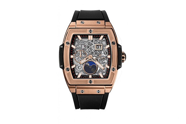 中秋望月 推荐款宇舶Spirit Big Bang皇金月相表