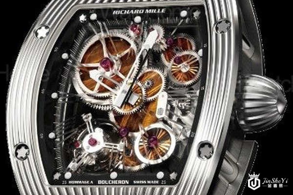 上海二手手表回收理查德米勒RICHARD MILLE RM018 Hommage a Boucheron陀飞轮腕表