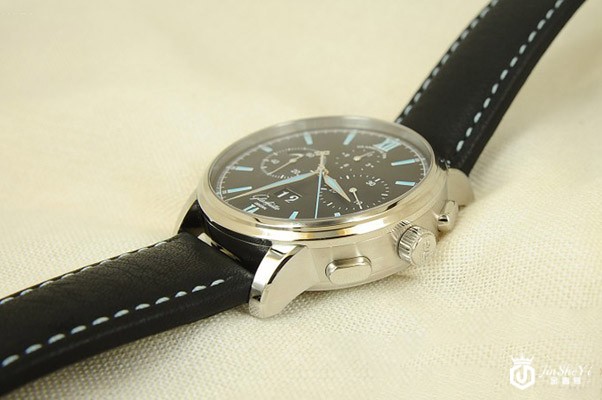 格拉苏蒂原创全新参议员大日历计时钢制手表回收