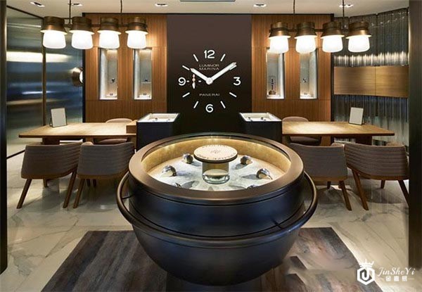 沛纳海澳洲墨尔本专门店店内一角