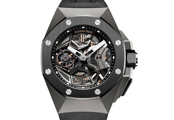 皇家橡树概念飞行陀飞轮GMT腕表（26589IO.OO.D002CA.01）