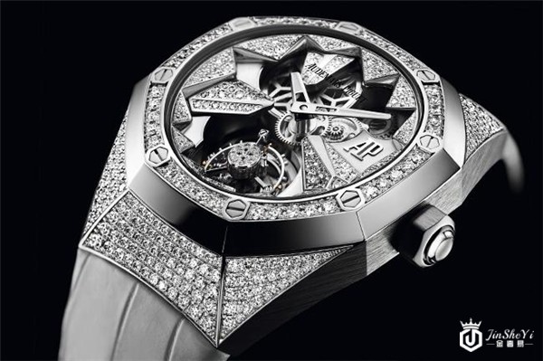 皇家橡树概念飞行陀飞轮腕表（26227BC.ZZ.D011CR.01）