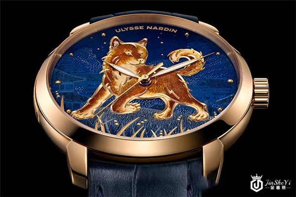 雅典表《鎏金戌犬腕表》 雅典表《鎏金戌犬腕表》