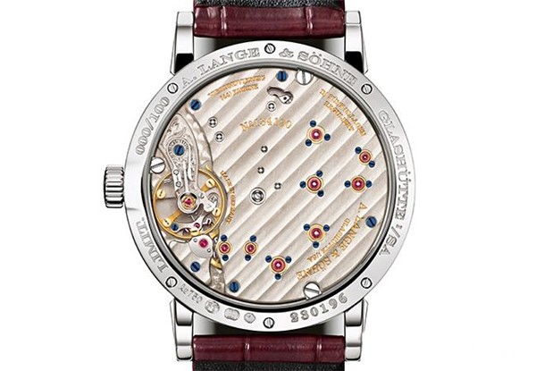 朗格Little Lange 1腕表表背