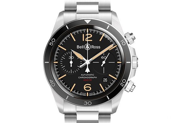 BELL & ROSS BRV2-94-Heritage计时码表（链带款）