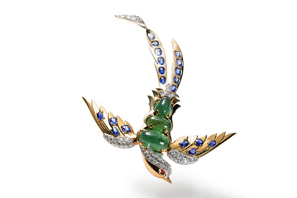 奢华的卡地亚动物首饰，卡地亚小鸟胸针能回收吗,金奢易网