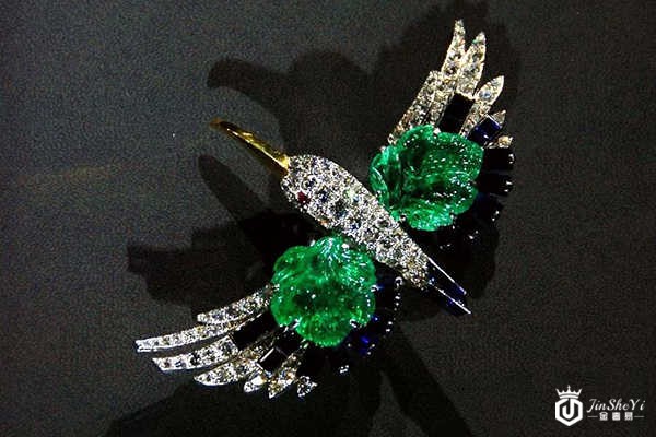 奢华的卡地亚动物首饰，卡地亚小鸟胸针能回收吗,金奢易网