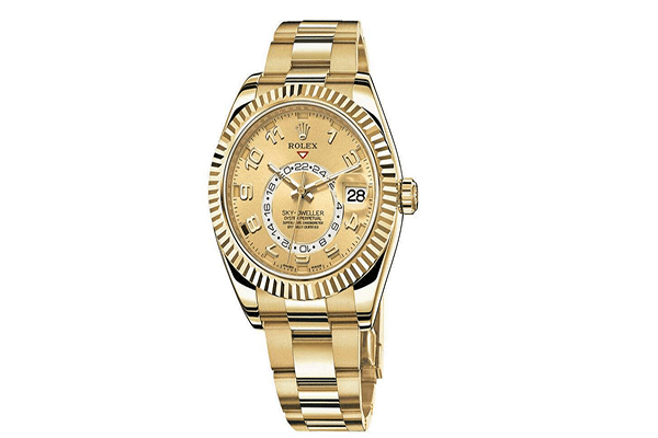 劳力士SKY-DWELLER系列326938回收,上海劳力士手表回收