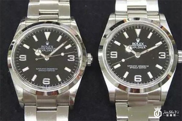 真假劳力士手表