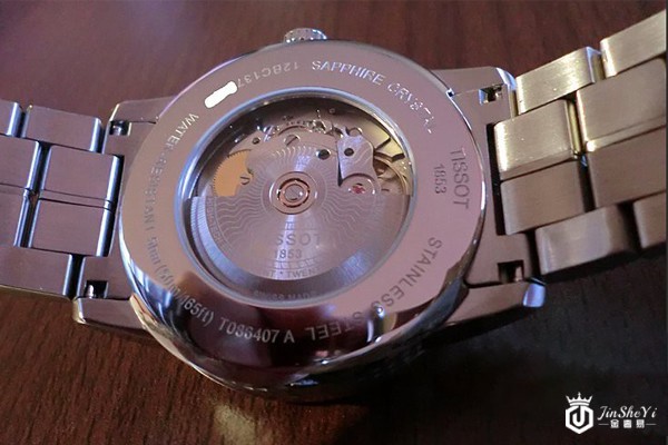 二手天梭经典系列T086.407.11.051.00名表机芯展示图