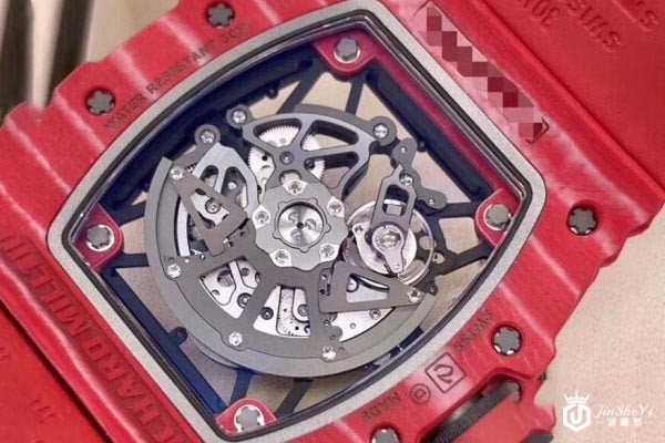 二手理查德米尔RM35-02红魔手表的机芯展示
