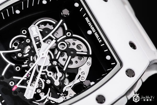 上图为二手理查德米尔RM055手表的细节展示