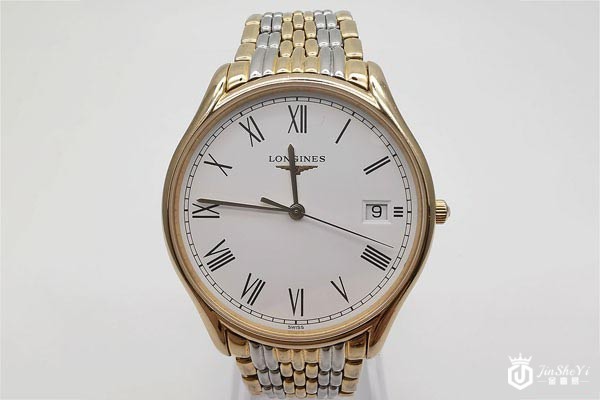 二手浪琴优雅律雅系列男士腕表表盘