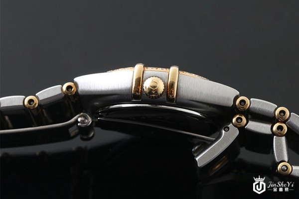 95新欧米茄星座系列女表侧面图