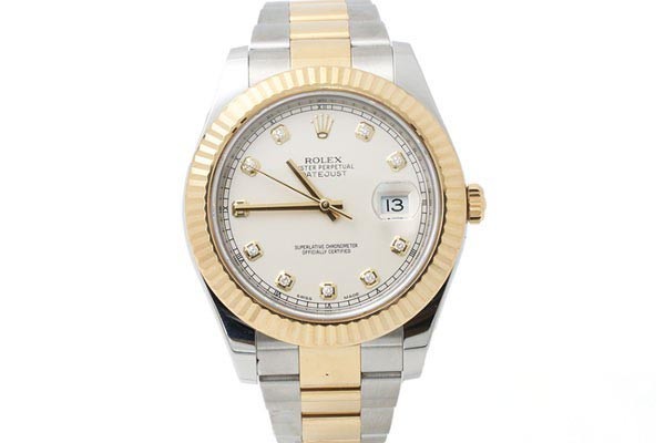 二手劳力士日志型系列116333手表的外观展示