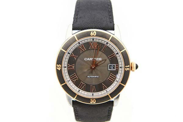二手卡地亚伦敦系列W2RN0009手表的外观展示