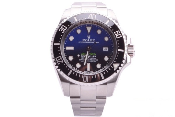 二手劳力士海使型系列116660-98210蓝盘手表展示图