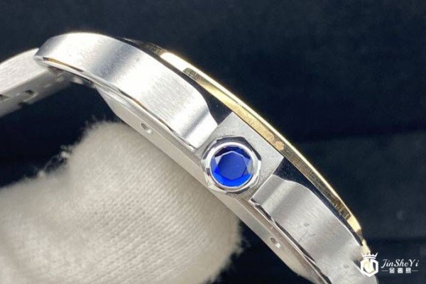 卡地亚山度士系列手表侧面