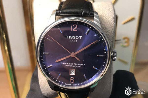 二手天梭杜鲁尔系列机械男士腕表