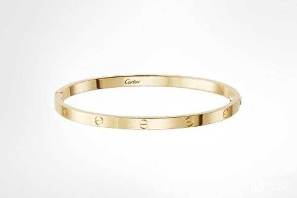 卡地亚18k黄金love手镯展示图