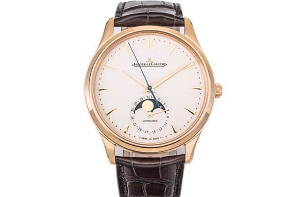 积家大师系列Q1362520玫瑰金白面手表奢侈品实拍 积家大师系列Q1362520玫瑰金白面手表奢侈品实拍