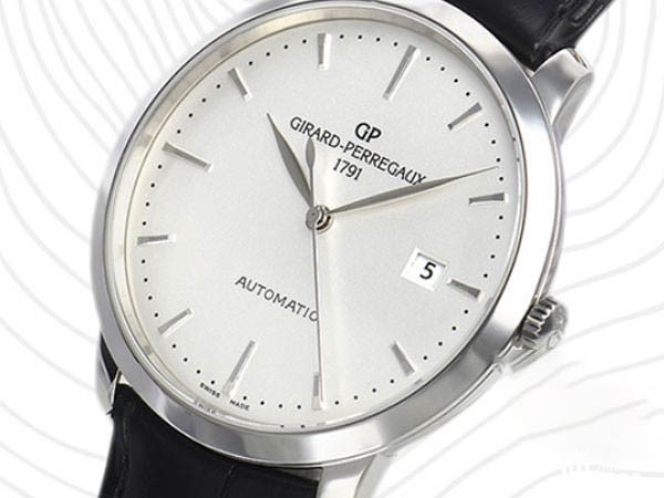 芝柏1966系列49555-11-131-BB60腕表侧边外观展示