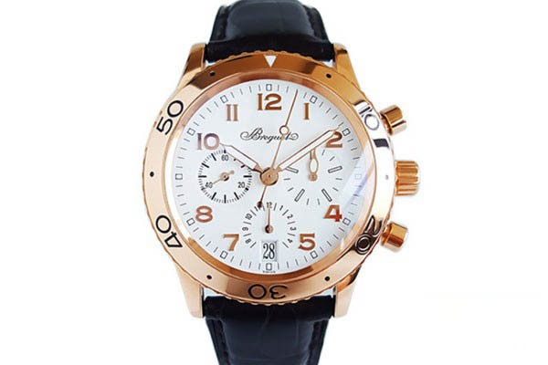 宝玑TYPE XX - XXI - XXII系列39mm表径鳄鱼皮名表实拍